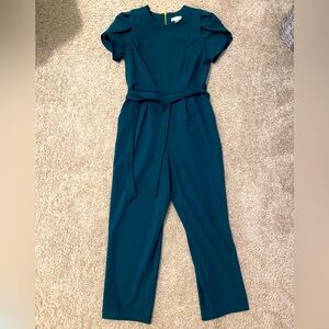 Elegant Teal Jumpsuit
